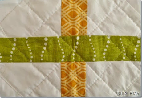 Cross Hatched Quilting Front