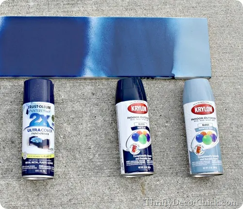blue spray paint reviews