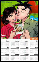 Calendario 2012 Amor