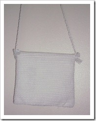 Lacey White Purse