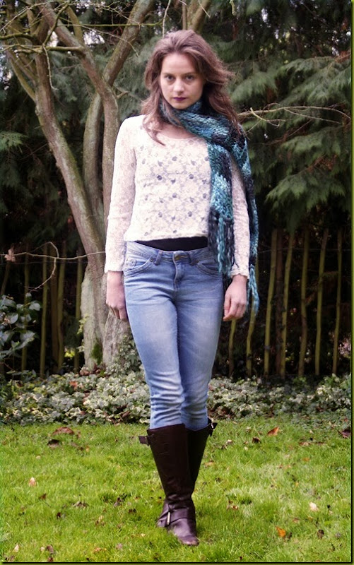 long green scarf long green scarf