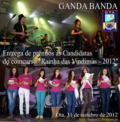 Rainha Vindimas 2012 - baile - entrega prmios - 31.10.12