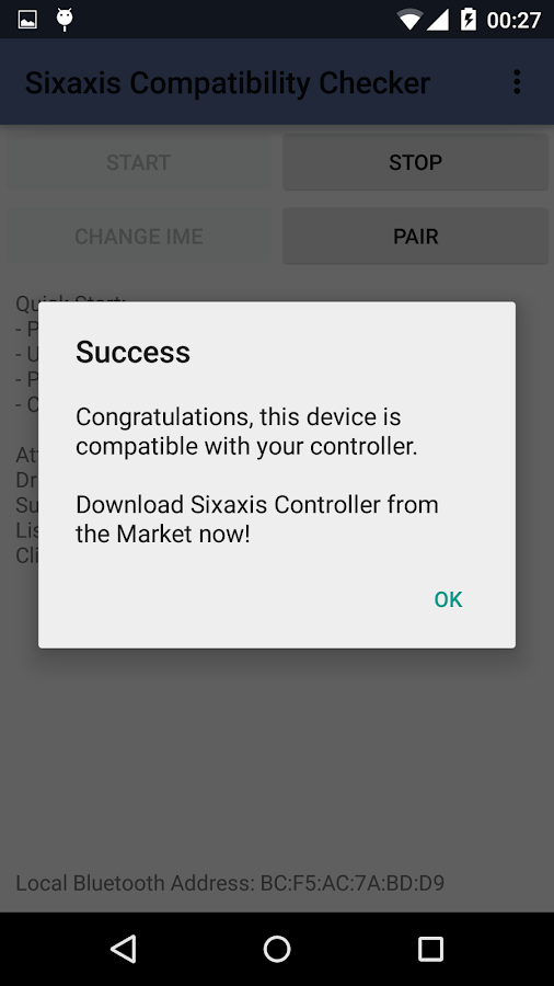 Resultado de imagem para sixaxis compatibility checker