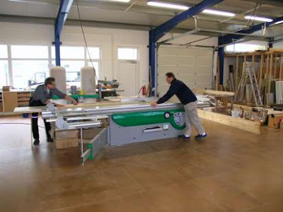 A wood shop