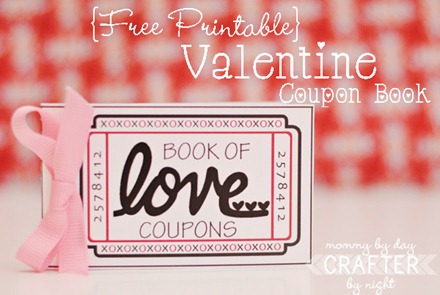 Free Printable Valentine Coupon Book