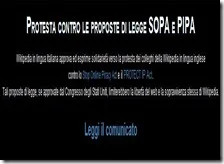 Protesta contro SOPA e PIPA