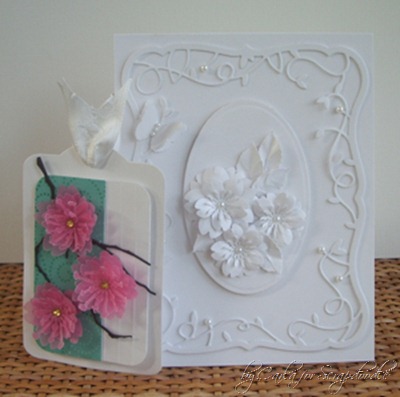 White on White Card, Cherry Blossom Tag, Memory Box Dies, Flower Punches, Scrapadoodle, Carla's Scraps (4) copy