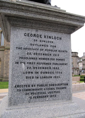 George Kinloch statue Dundee