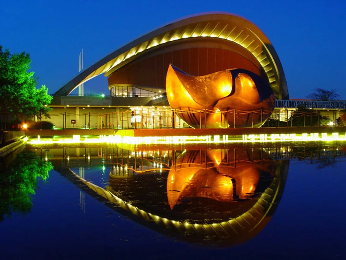 House-of-World-Cultures-Berlin - The Haus der Kulturen der Welt (House of World Cultures) in Berlin is Germany's national center for the presentation of international contemporary arts, with a special focus on non-European cultures and societies.