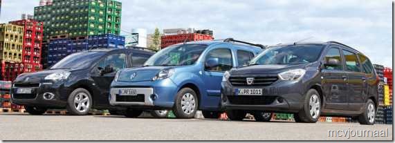 Dacia Lodgy - Renault Kangoo - Peugeot Partner 04