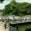 Shenzhen - Park Lichti - mostek z zakrętami
