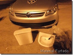 material apreendido pelo rope socorro