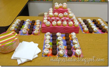 Teacher Appreciation Week - Catered Lunch - mudpiestudio@blogspot.com