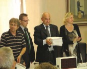 Presentazione 12.000 firme, Piemontese ufficiale