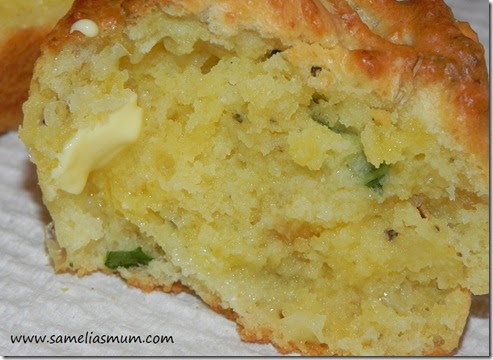 Cheese and Herb Muffins