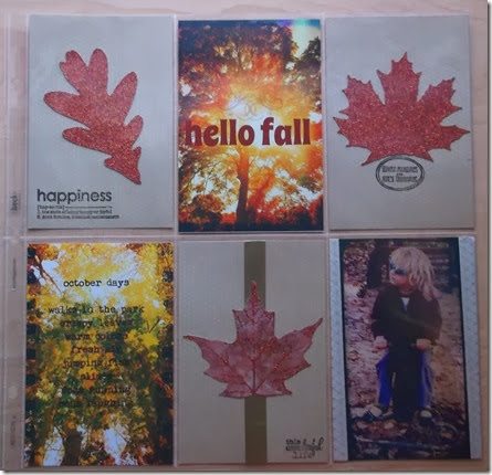 Hello Fall Project Life by Tristine Denise