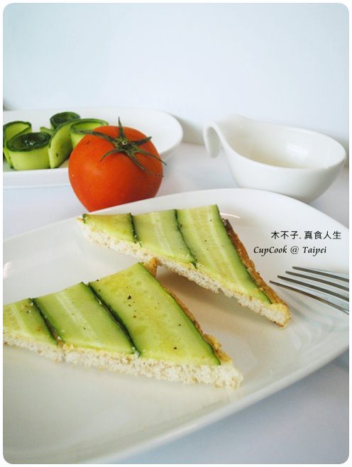 奶油小黃瓜烤吐司 cucumber (3)