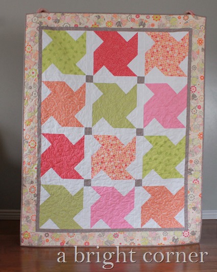 Whirled quilt
