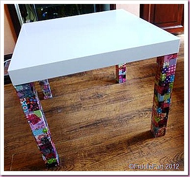 Ikea Lack Side Table Decopatch