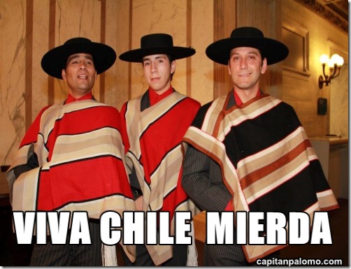 VIVA CHLE mierda 52