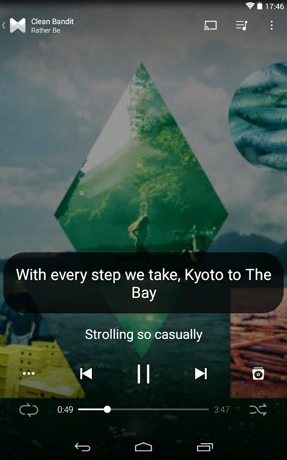 comment avoir les lyrics sur son iphone