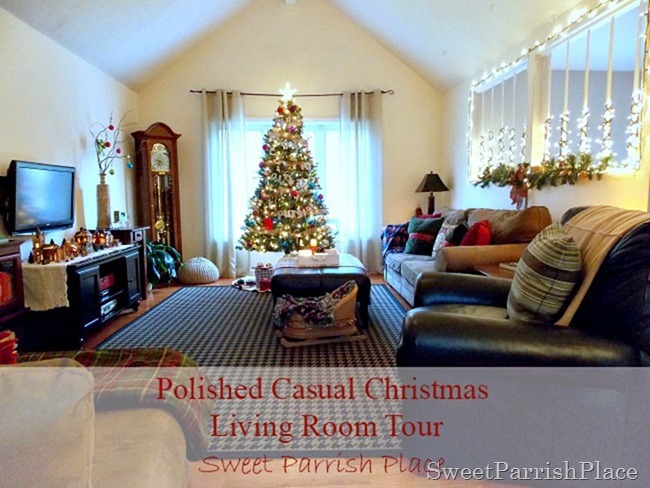 Christmas Living Room tour