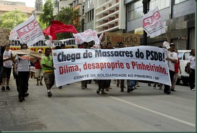 Manifestação - São Paulo 2012