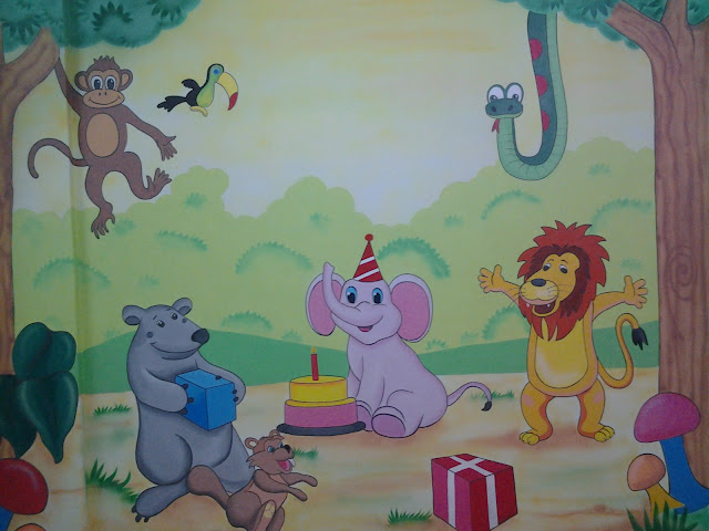 PRE- SCHOOL CLASSROOM WALL MURALS / THANA / MULUND /GHATKOPER PRE- SCHOOL CLASSROOM WALL MURALS / THANA / MULUND /GHATKOPER