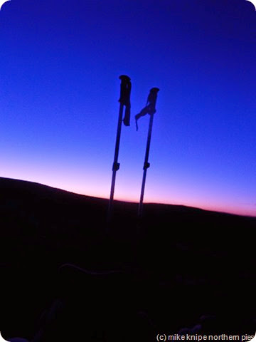 poles at dawn