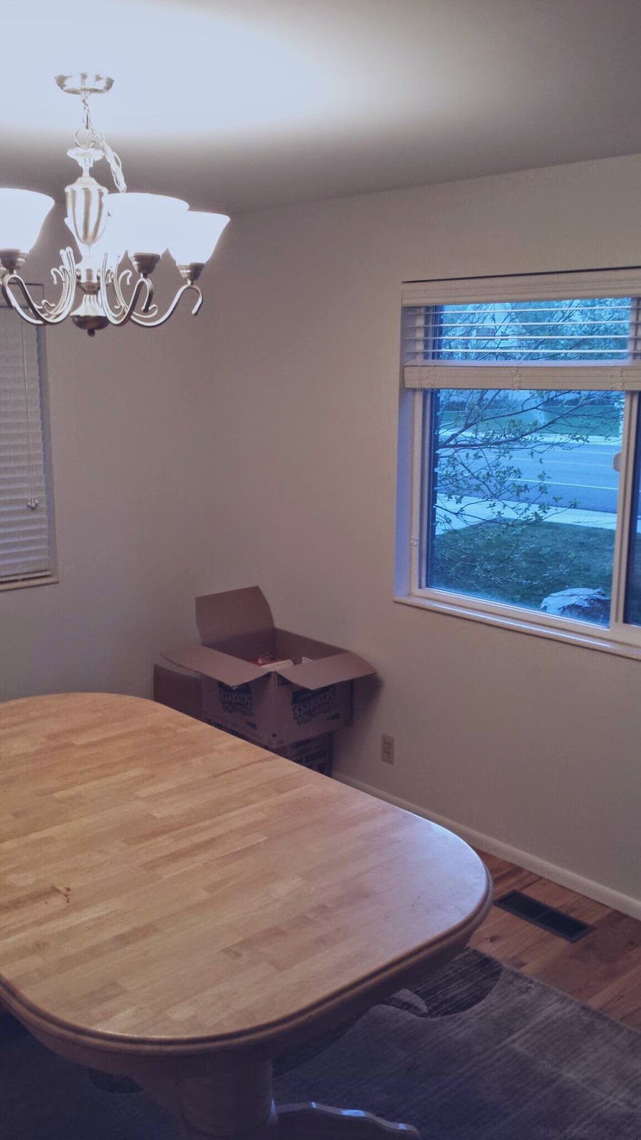 Empty chairs at empty tables