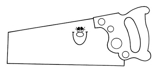 Download HANDSAW COLORING PAGES