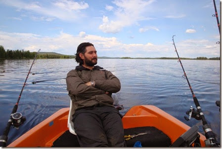 Fiskelycka i norr: Många fiskar men få stora Fiskesnack Håll fötterna varma! För oss bakom flötet