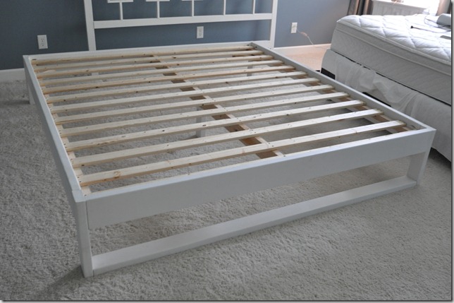 Simple Bedframe Tutorial Decor And, How To Build A Easy Bed Frame