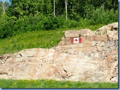 7732 Ontario Trans-Canada Hwy 17 - Canada Flag