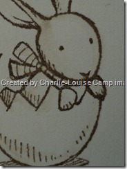 charlie camp stampin up everybunny convention swap close up