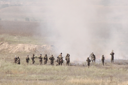 Международные миротворческие учения "Степной орел-2013"