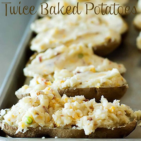 twice baked potatoes