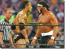 WM X8 Hogan vs Rock