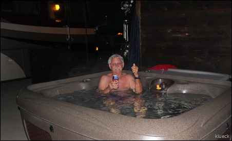 Al in hot tub