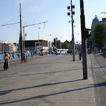 amsterdam central station in Amsterdam, Netherlands 