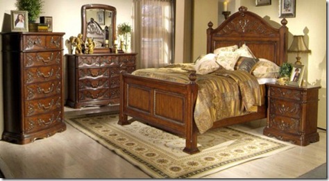 Classic Wooden Bedroom Furniture Design