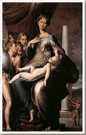 Parmigianino (Francesco Mazzola), Madonna dal Collo Lungo
