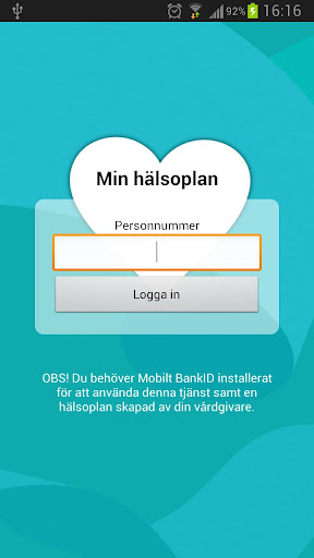 Min hälsoplan