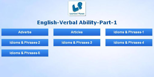 English-Verbal Ability-Part-1