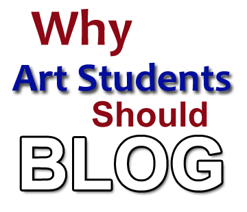 art students blogging