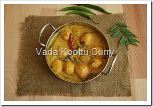 Vada Koottu Curry