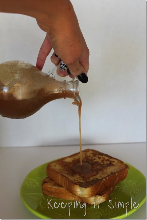 French toast with Cinnamon Syrup (3)