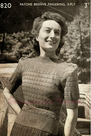 Lavender & Twill : ~ 1940s style knitting patterns ~ free Lavender & Twill : ~ 1940s style knitting patterns ~ free