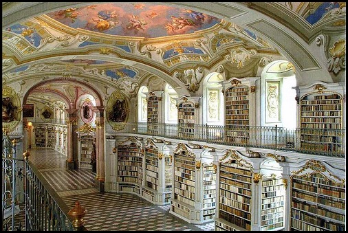 Bibliothèque de l'abbaye bénédictine d'Admont, Autriche -2