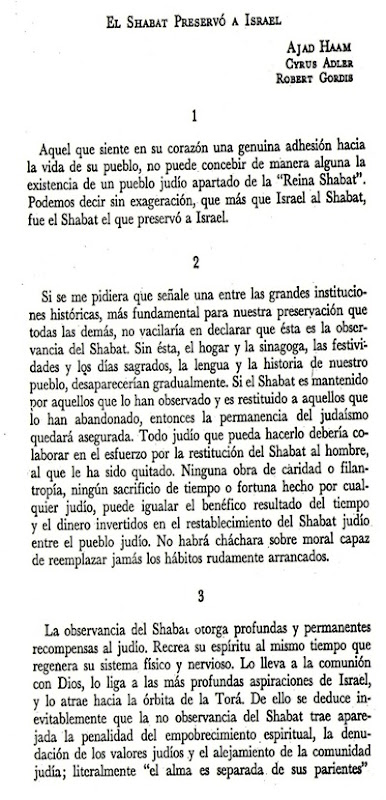 Shabat - Heschel 3 Vers. Impr.